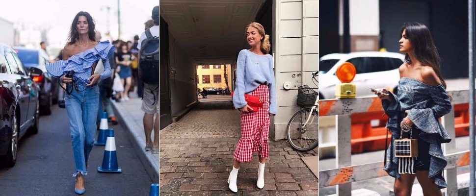 化身秋冬街頭行走的花朵，誰穿上荷葉邊都能搖曳生姿～