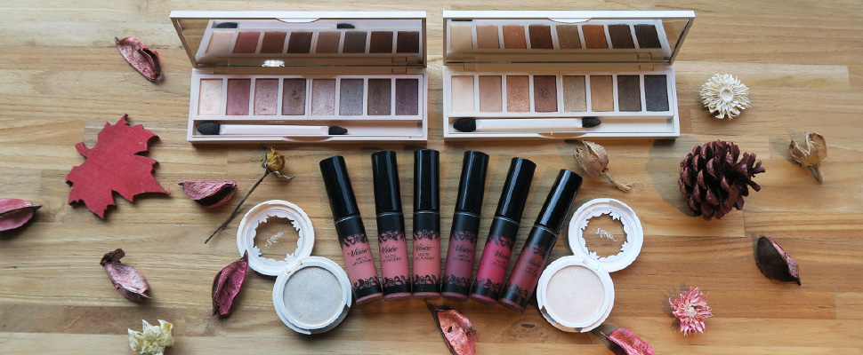 Visée秋冬新品顏色太美～通勤粧OR聖誕粧，完粧就是正妹！