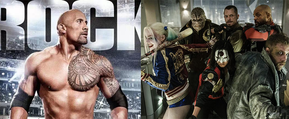 巨石強森加入《自殺突擊隊》，攜手小丑女＆死射惡搞天下！