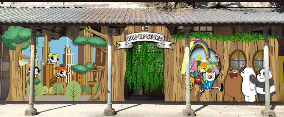 本月Ig熱門打卡點就是它！「卡通頻道快閃店」萌翻了～