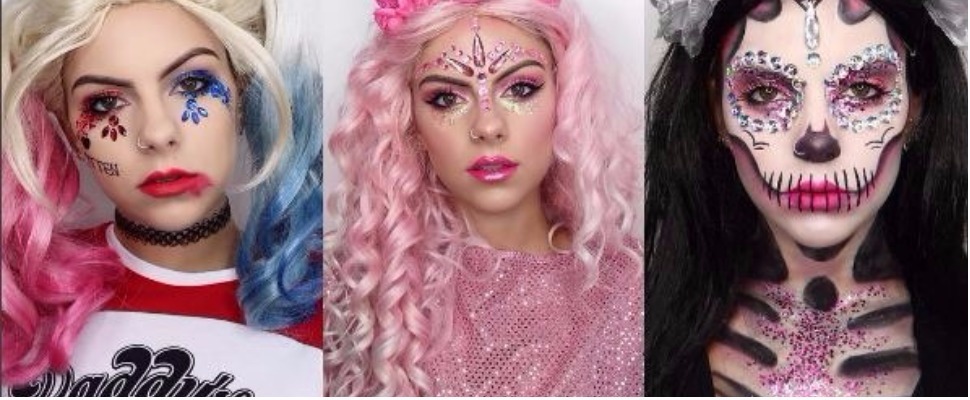 萬聖節派對妝不想變鬼變怪，學這位英國妹子畫個獵奇妝吧～