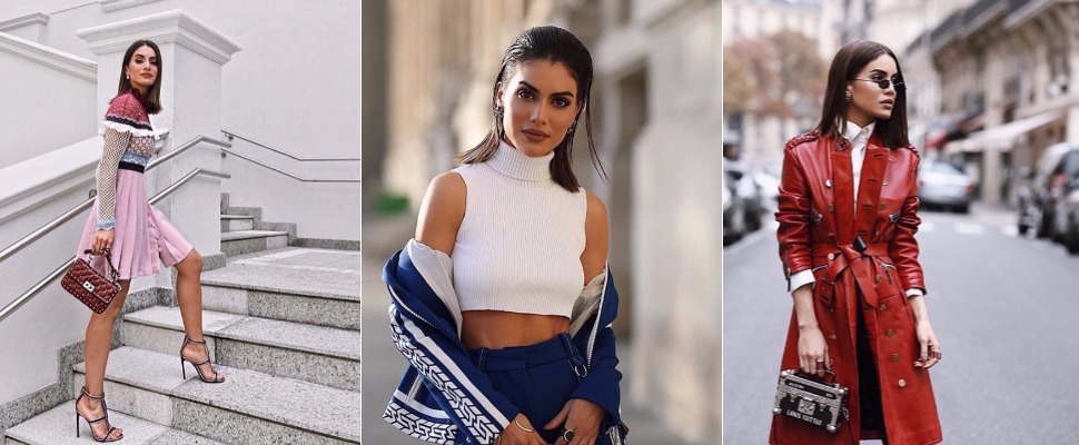 這位巴西時尚博主有搞頭，小個子女孩可以學她穿搭～