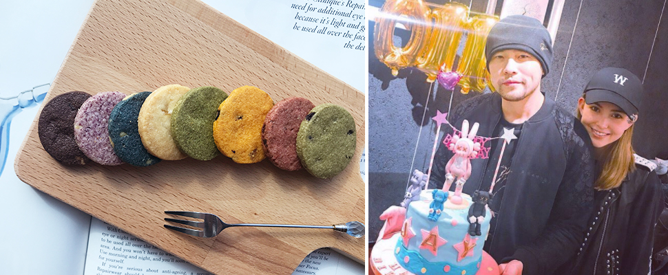 咬一口停不了的美味～美女甜點師新推出「彩虹餅乾」！