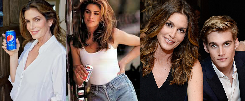 可樂梗玩不膩？時隔26年，辛蒂姐攜手鮮肉帥兒重拍經典廣告