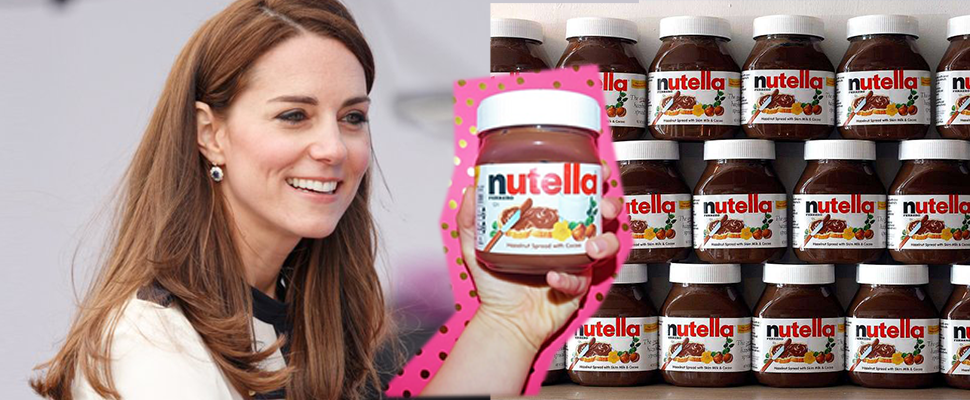 Nutella巧克力醬除了吃還有這個用法？凱特王妃親自告訴妳！